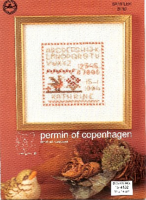 Kleine merklap Birds 13-4132 Permin of copenhagen